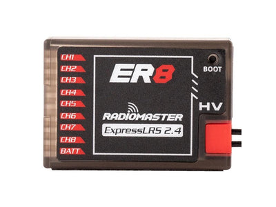 RadioMaster ER8 2.4GHz ELRS PWM Receiver : HP0157.RX-ER8-LBT
