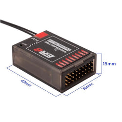 RadioMaster ER8 2.4GHz ELRS PWM Receiver : HP0157.RX-ER8-LBT