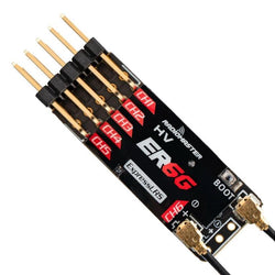 RadioMaster ER6G 2.4GHz ELRS PWM Receiver : HP0157.RX-ER6-G-LBT