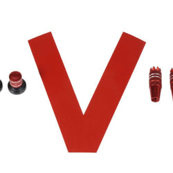 Mikado VControl Stick/Knob-Set Metallic Red,M4 : 05672
