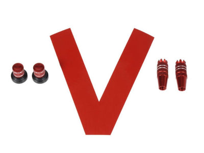 Mikado VControl Stick/Knob-Set Metallic Red,M4 : 05672