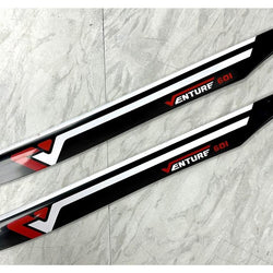 VENTURE 601mm Carbon Main Blades - Red (Second Hand) : MHSH76