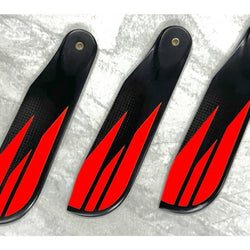 SAB S1102 3 Bladed Carbon Tail Blades - Orange (Second Hand) : MHSH56