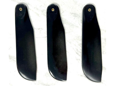 SAB S1102 3 Bladed Carbon Tail Blades - Orange (Second Hand) : MHSH56
