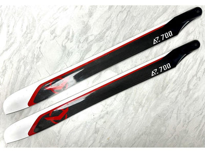 Azure Power AZ-700 Carbon Main Blades (Second Hand) : MHSH84