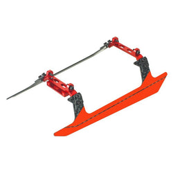 Low Profile Carbon Fibre Landing Gear "U" Style (Red) - GooSky S2 MAX : MH-GS2M116UR