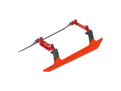 Low Profile Carbon Fibre Landing Gear "U" Style (Red) - GooSky S2 MAX : MH-GS2M116UR