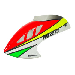Airbrush Fiberglass FreeStyle Canopy - OMP Hobby M2 V3 PRO : MH-M2V3080FT