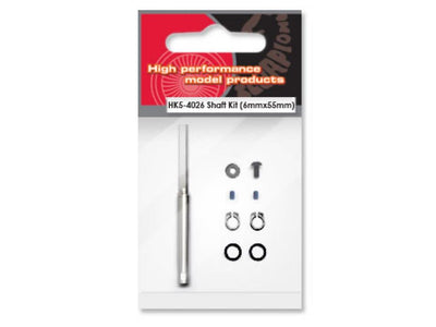 Scorpion HK5-4026 Shaft Kit (6x55mm) : HK5_4026_Shaft_6_55