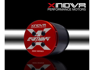 Xnova Lightning Brushless Heli Motor 4020/850KV, 6mm E shaft (30mm) : XNM-LN-4020-850-0424