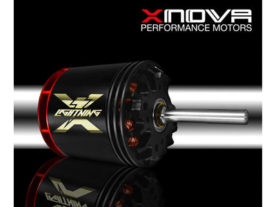 Xnova Lightning Brushless Heli Motor 4015/800KV, 6mm A shaft (32mm) : XNM-LN-4015-800-A-0001