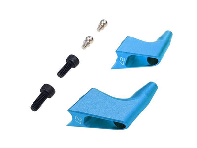 SAB Aluminium Blue Blade Grip Arm 27mm (2) : H2548-S