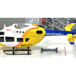 Microheli S2 Airbrush Fibreglass EC145 Scale (Second Hand) : MHSH100