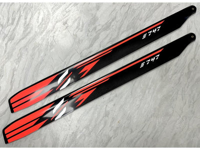SAB S747 Carbon Main Blades - Orange (Second Hand) : MHSH93