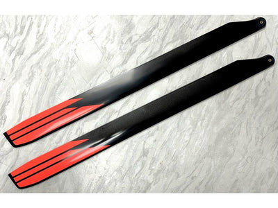 SAB S747 Carbon Main Blades - Orange (Second Hand) : MHSH93