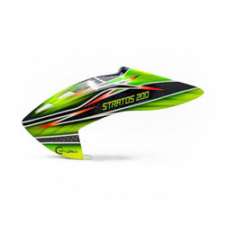 Canomod Airbrushed Lexan Canopy for XLPower Stratos 200 (Green) : CNM-L1001