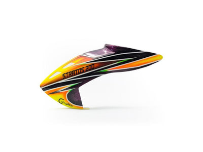 Canomod Airbrushed Fiberglass Canopy for XLPower Stratos 200 (Inferno Viper) : CNM-F1022