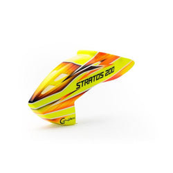 Canomod Airbrushed Lexan Canopy for XLPower Stratos 200 (Neon Flame) : CNM-L1006