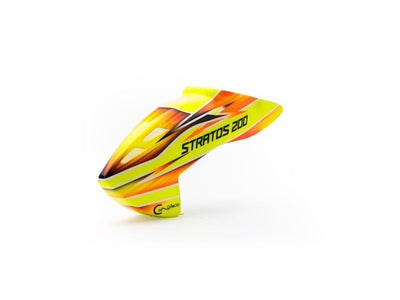 Canomod Airbrushed Lexan Canopy for XLPower Stratos 200 (Neon Flame) : CNM-L1006