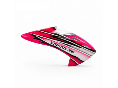 Canomod Airbrushed Fiberglass Canopy for XLPower Stratos 200 A1 (Pink) : CNM-F1059