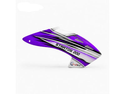 Canomod Airbrushed Lexan Canopy for XLPower Stratos 200 A1 (Purple) : CNM-L1020