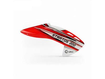 Canomod Airbrushed Lexan Canopy for XLPower Stratos 200 A1 (Red) : CNM-L1019