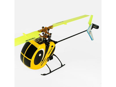Airbrush Plastic Dragonfly Canopy (BY1) - Blade Nano CPX/S2/S3 : MH-NAS3081DBY1