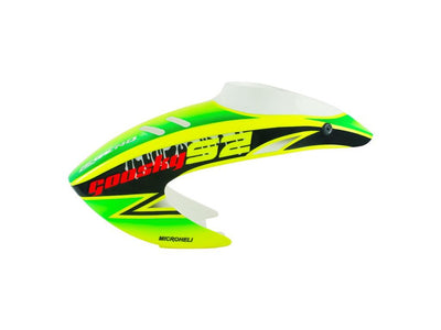 Airbrush Fiberglass Green Mask Canopy - GooSky S2 MAX : MH-GS2M080GM