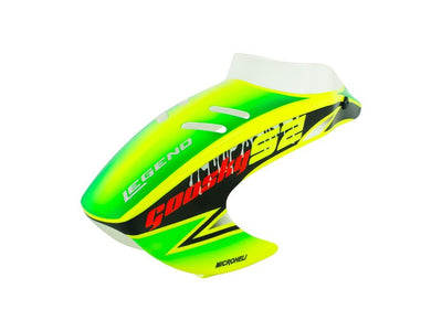 Airbrush Fiberglass Green Mask Canopy - GooSky S2 MAX : MH-GS2M080GM