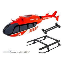 Airbrush Fiberglass EC145 Scale - GooSky S2 MAX