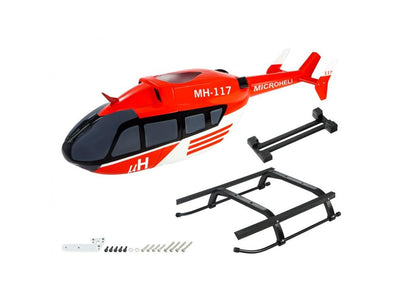 Airbrush Fiberglass EC145 Scale - GooSky S2 MAX