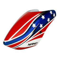 Airbrush Plastic USA Flag Canopy - Blade Nano CPX/S2/S3 : MH-NAS3081US