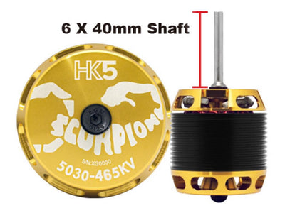 Scorpion HK5-5030-465kv (6 x 40mm shaft) : HK5_5030_465