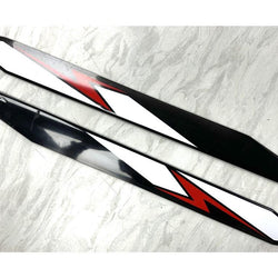 Vulcan Rotors 600mm Precision Main Blades - Red (Second Hand) : MHSH84
