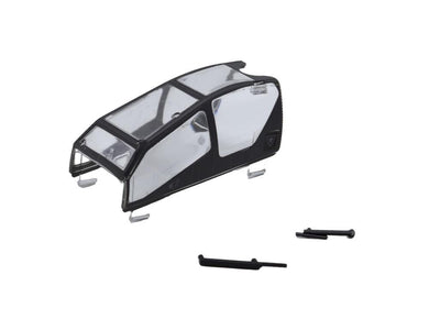 RC ERA C170 AH-64 Apache Canopy (Dark Gray) : SC4001410-DG