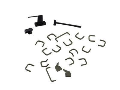 RC ERA C170 AH-64 Apache Fuselage Decoration Set (Military Green) : SC4001418-MG