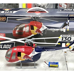 Blade 130 X Red Bull BO-105 CB (Second Hand) : MHSH125