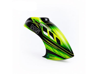Canomod Airbrushed Fiberglass Canopy OMPHOBBY M5 (Green) : CNM-F1031