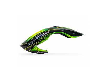 Canomod Airbrushed Fiberglass Canopy Goosky RS7 Ultra (Green) : CNM-F1018