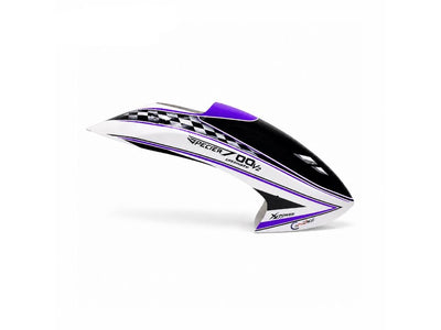 Canomod Airbrushed Fibreglass Canopy XLPower Specter 700V2 Ultimate (Racing Purple) : CNM-F1074