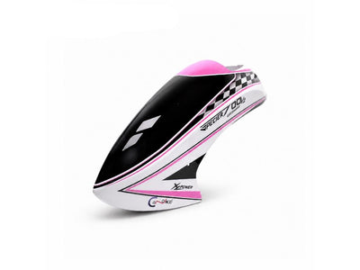 Canomod Airbrushed Fibreglass Canopy XLPower Specter 700V2 Ultimate (Racing Pink) : CNM-F1073