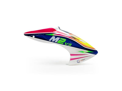 Canomod Airbrushed Fibreglass Canopy OMP M2 V3/ V3 Pro (Spectrum) : CNM-F1083