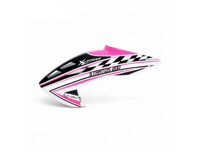 Canomod Airbrushed Fibreglass Canopy XLPower Stratos 200 (Racing Pink) : CNM-F1075