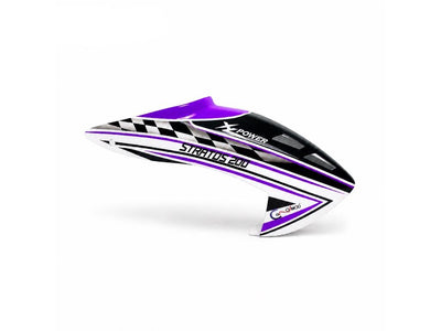 Canomod Airbrushed Fibreglass Canopy XLPower Stratos 200 (Racing Purple) : CNM-F1076