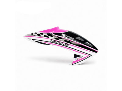 Canomod Airbrushed Lexan Canopy XLPower Stratos 200 (Racing Pink) : CNM-L1030