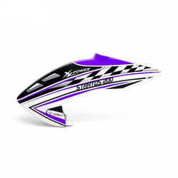 Canomod Airbrushed Lexan Canopy XLPower Stratos 200 (Racing Purple) : CNM-L1031