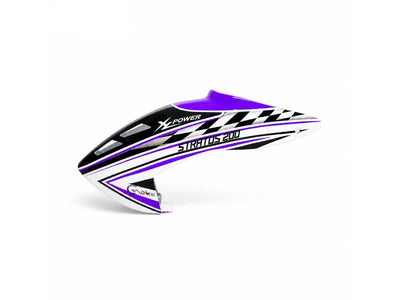 Canomod Airbrushed Lexan Canopy XLPower Stratos 200 (Racing Purple) : CNM-L1031