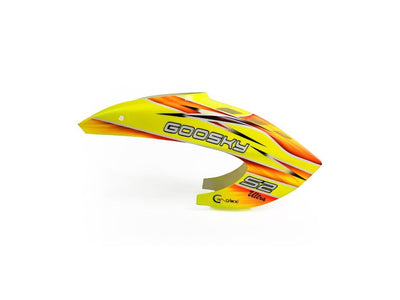 Canomod Airbrushed Lexan Canopy Goosky S2 Ultra (Neon Flame) : CNM-L1032