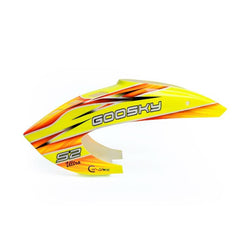 Canomod Airbrushed Lexan Canopy Goosky S2 Ultra (Neon Flame) : CNM-L1032