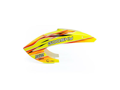 Canomod Airbrushed Lexan Canopy Goosky S2 Ultra (Neon Flame) : CNM-L1032